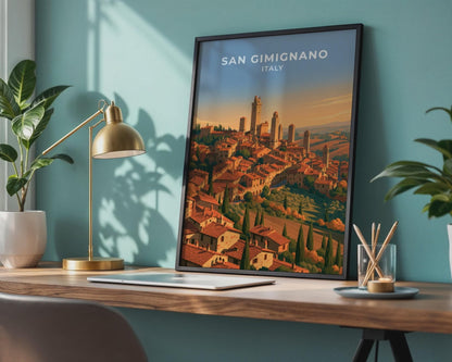 San Gimignano Poster - WanderWall
