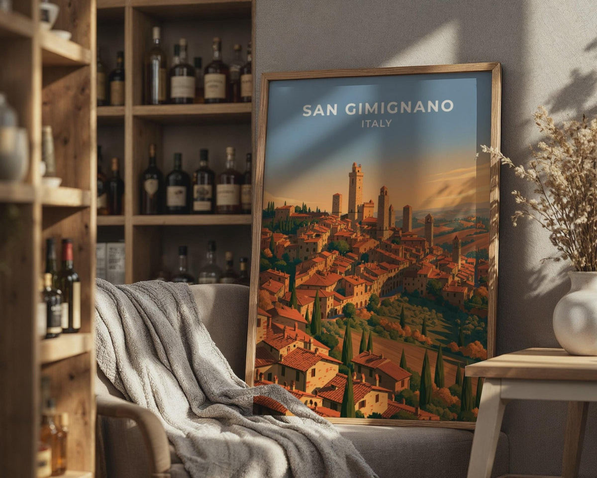 San Gimignano Poster - WanderWall