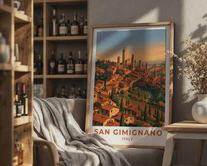 San Gimignano Poster - WanderWall