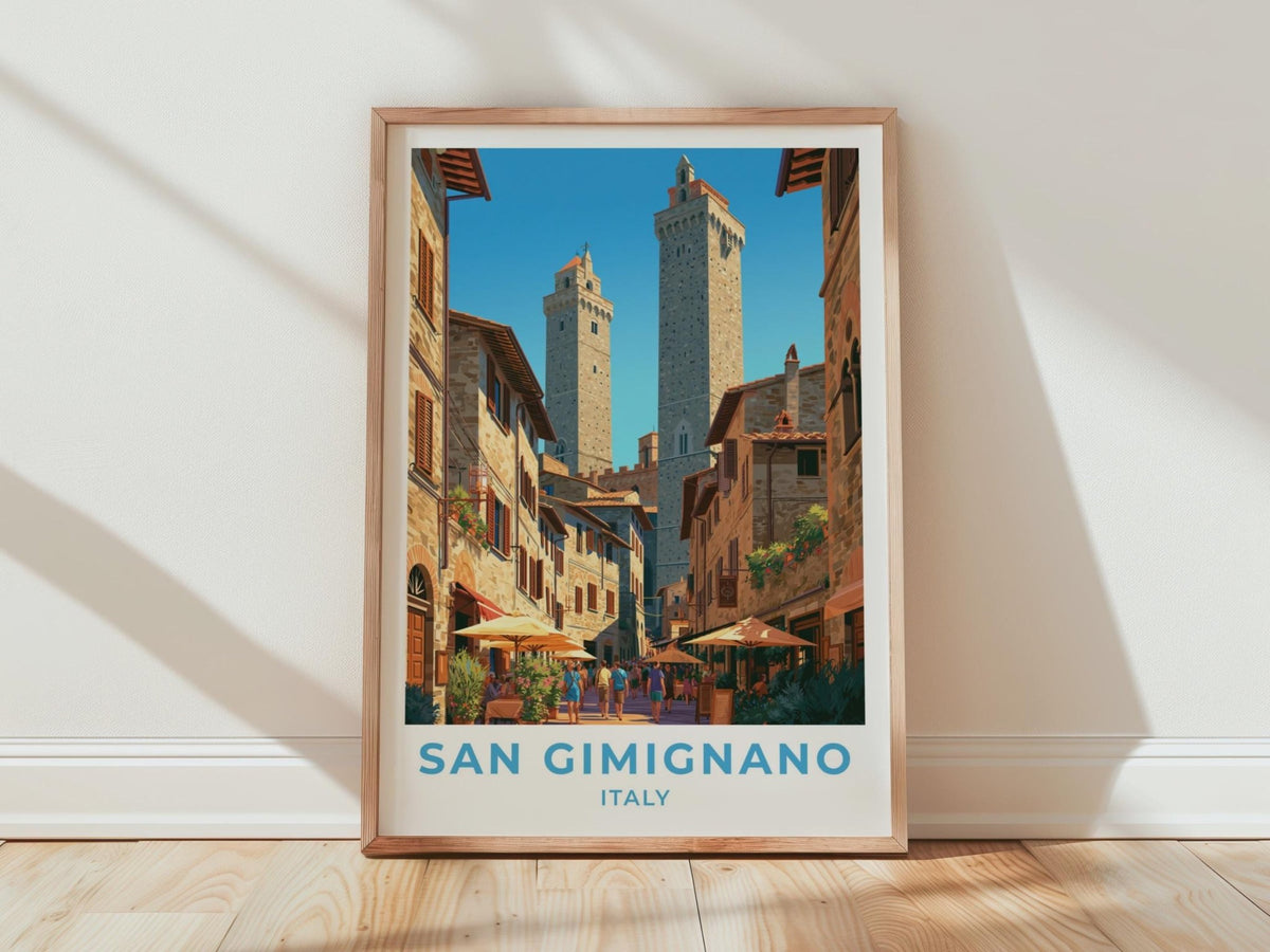 San Gimignano Poster - WanderWall
