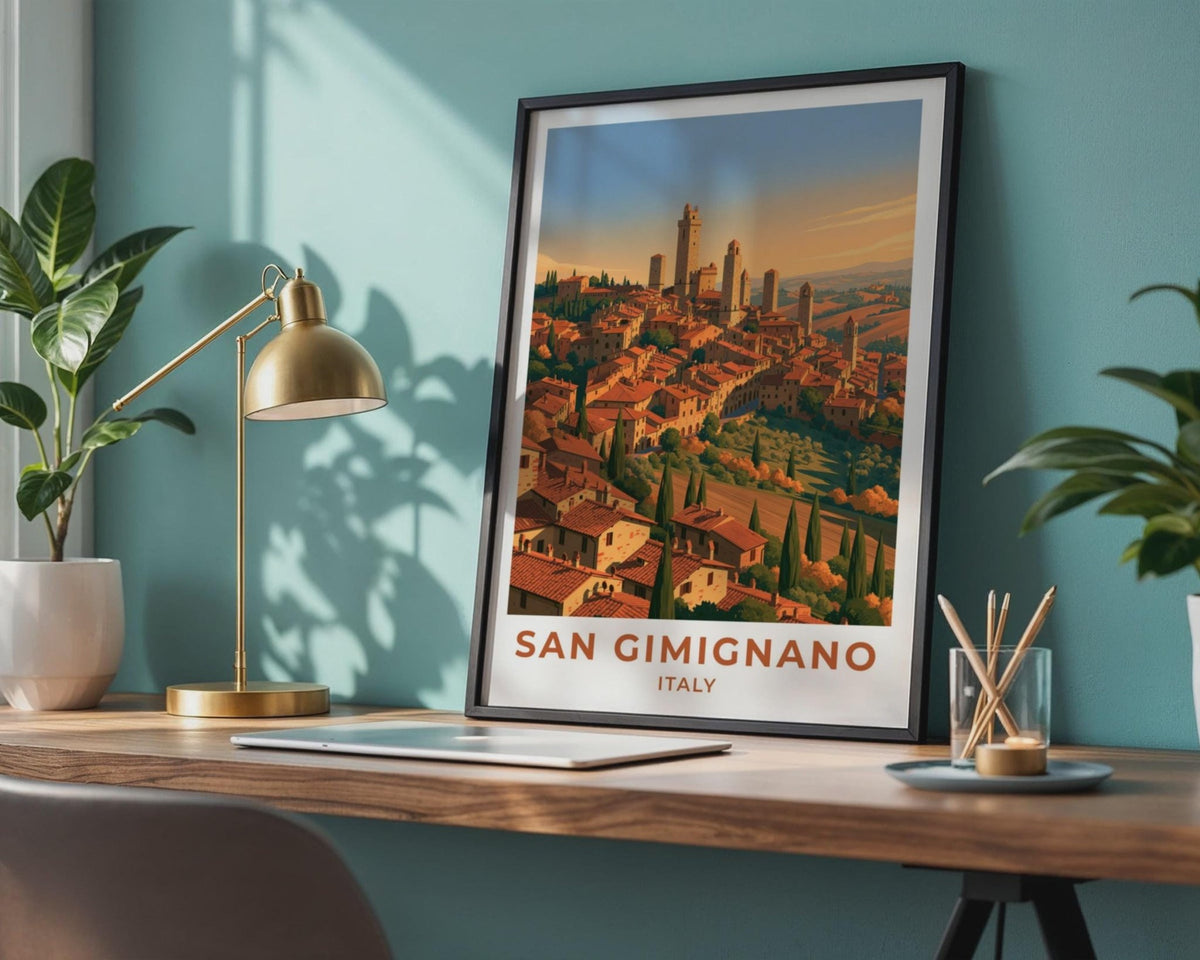 San Gimignano Poster - WanderWall