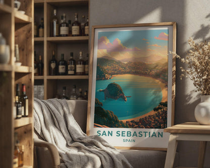 San Sebastian Poster - WanderWall