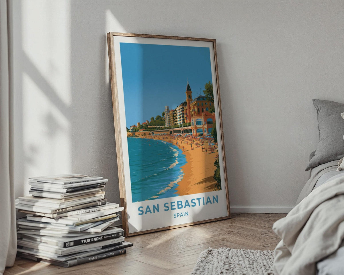 San Sebastian Poster - WanderWall