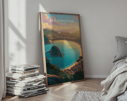 San Sebastian Poster - WanderWall