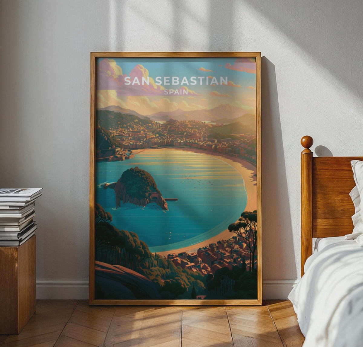 San Sebastian Poster - WanderWall