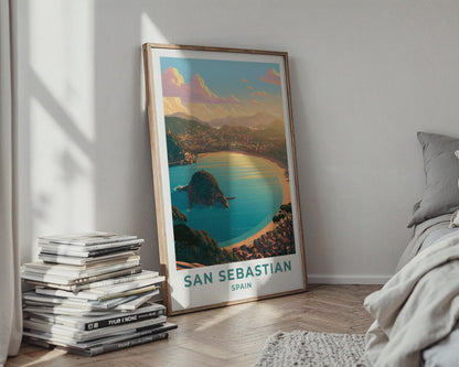 San Sebastian Poster - WanderWall