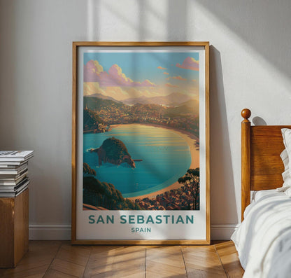 San Sebastian Poster - WanderWall