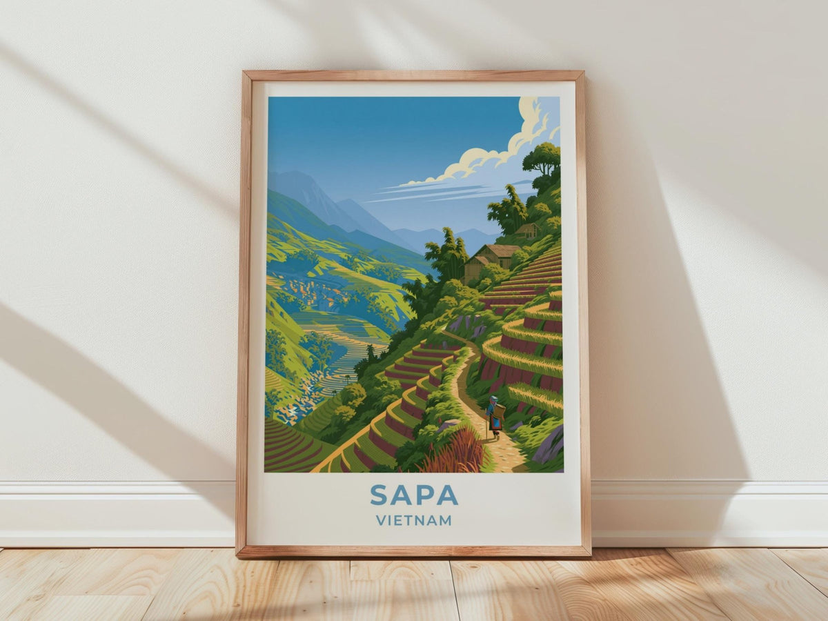 Sapa Poster - WanderWall