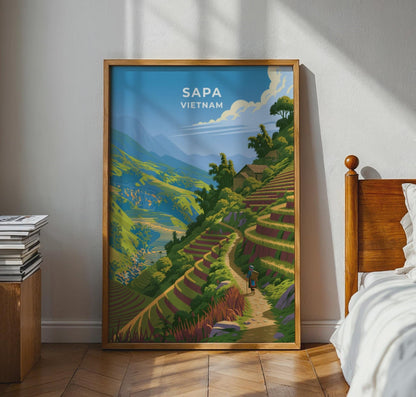 Sapa Poster - WanderWall