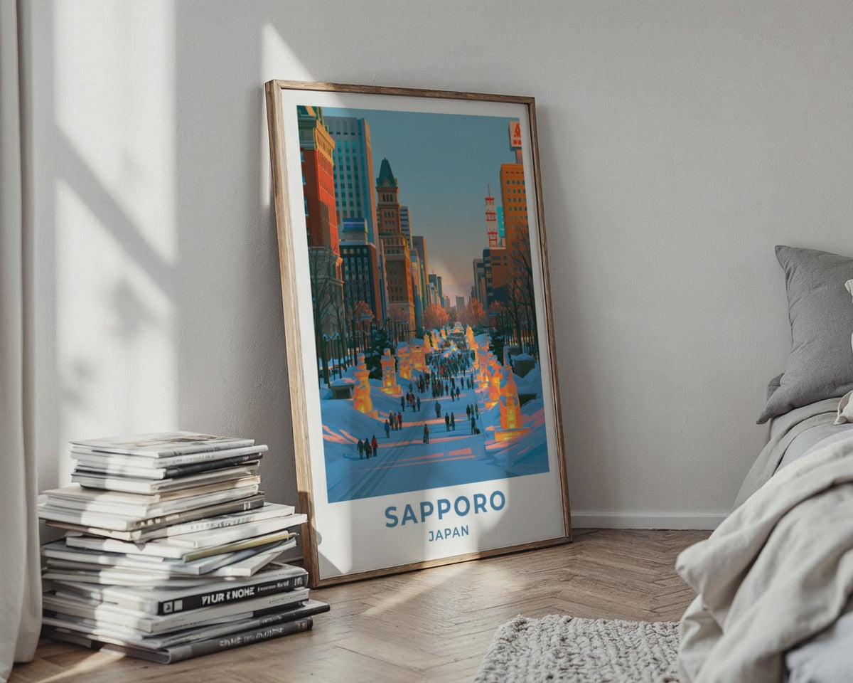Sapporo Poster - WanderWall