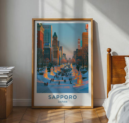 Sapporo Poster - WanderWall