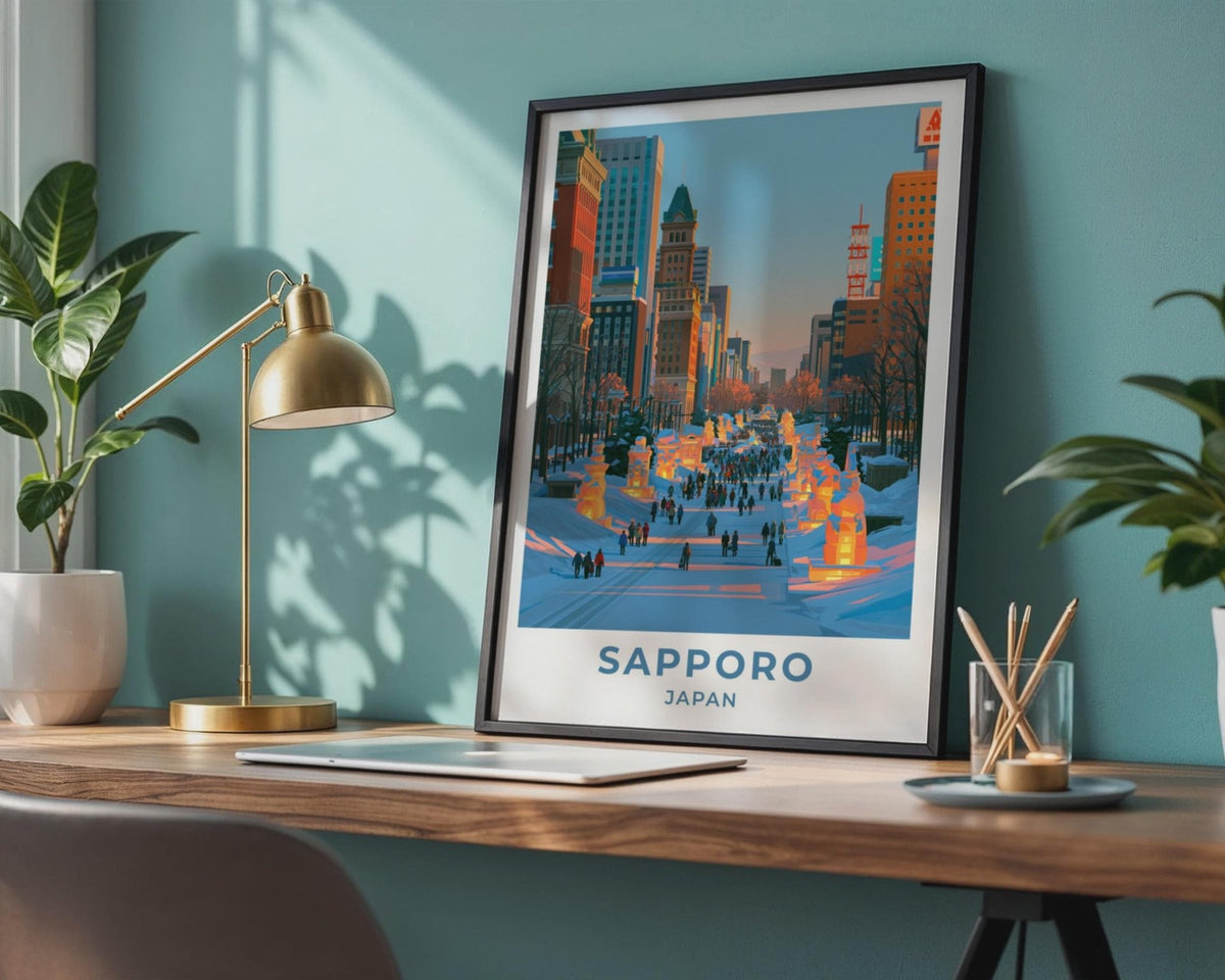 Sapporo Poster - WanderWall