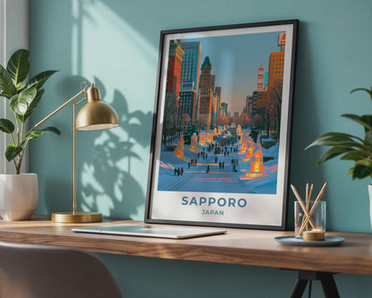 Sapporo Poster - WanderWall