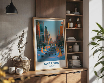 Sapporo Poster - WanderWall
