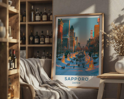 Sapporo Poster - WanderWall