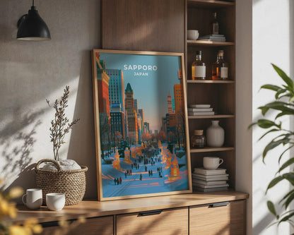 Sapporo Poster - WanderWall