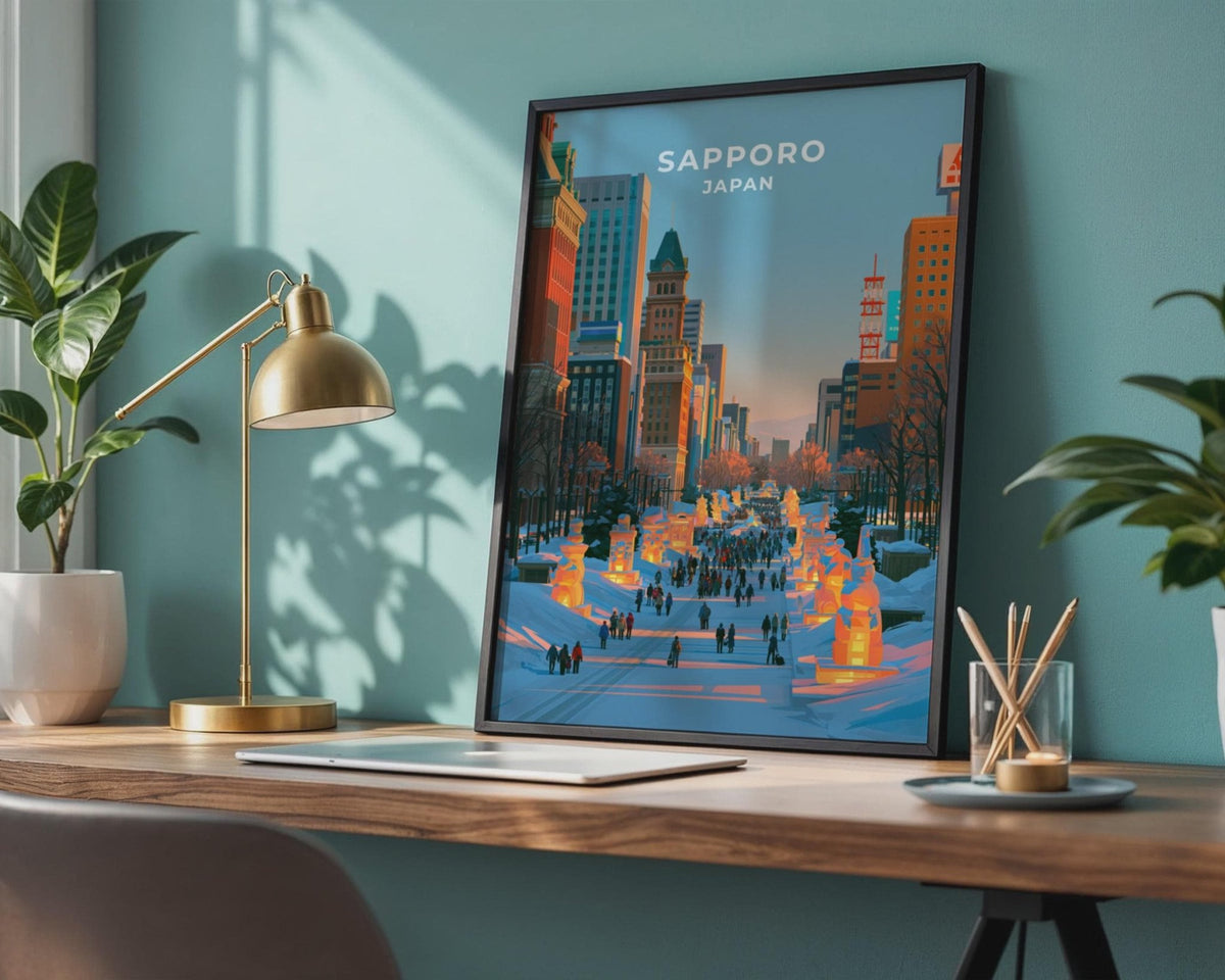 Sapporo Poster - WanderWall