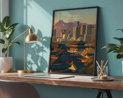 Seoul Poster - WanderWall