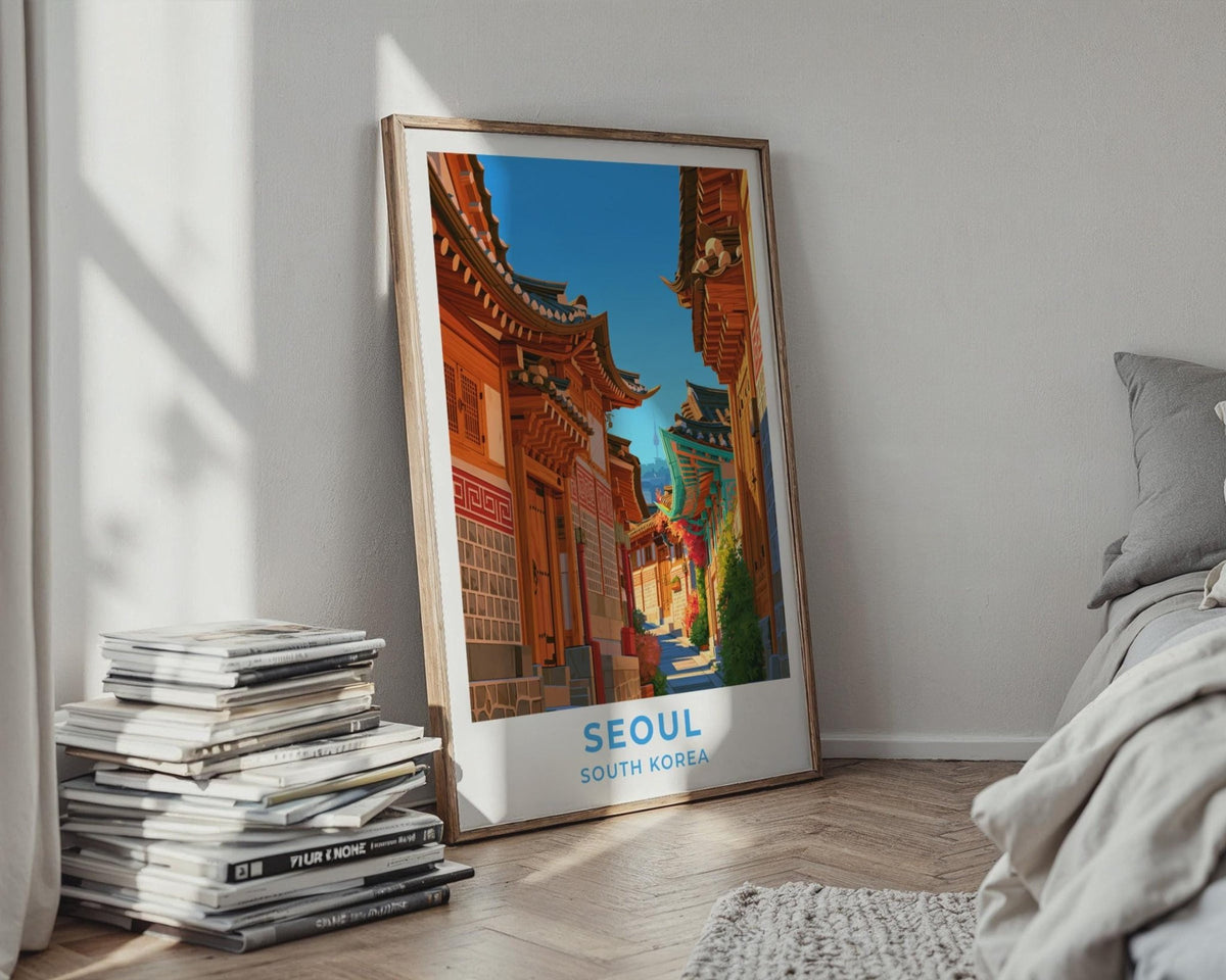 Seoul Poster - WanderWall