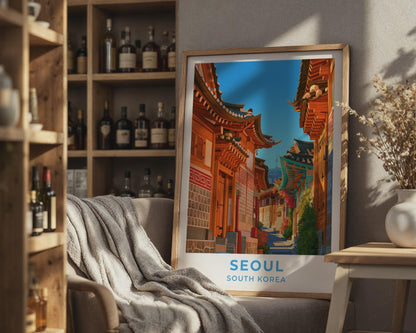 Seoul Poster - WanderWall