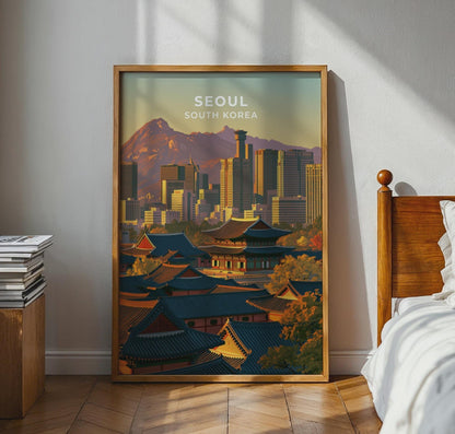 Seoul Poster - WanderWall