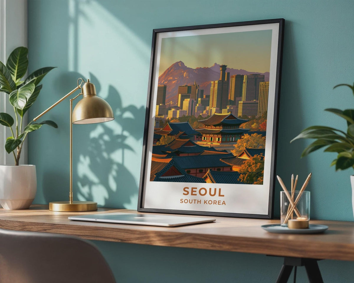 Seoul Poster - WanderWall
