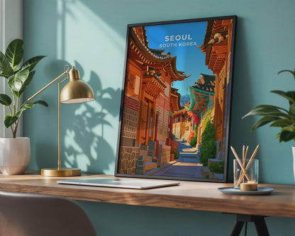 Seoul Poster - WanderWall
