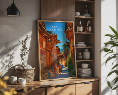 Seoul Poster - WanderWall