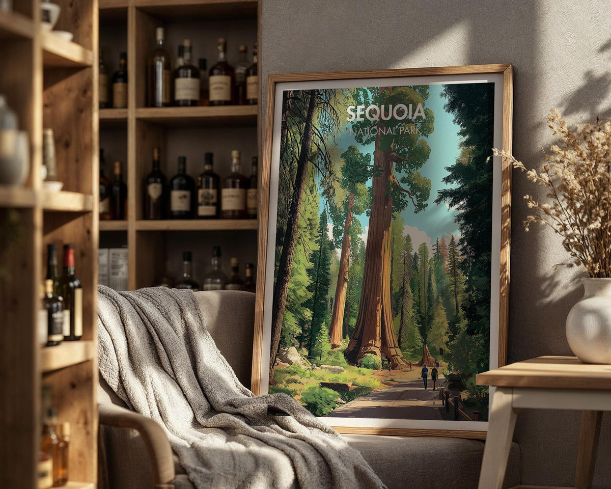Sequoia National Park Poster - WanderWall