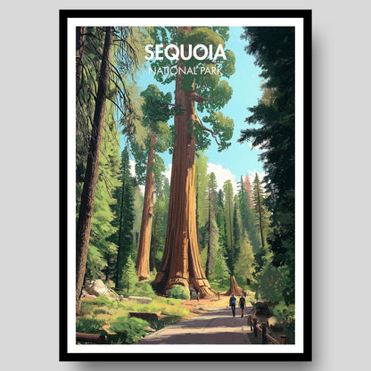 Sequoia National Park Poster - WanderWall
