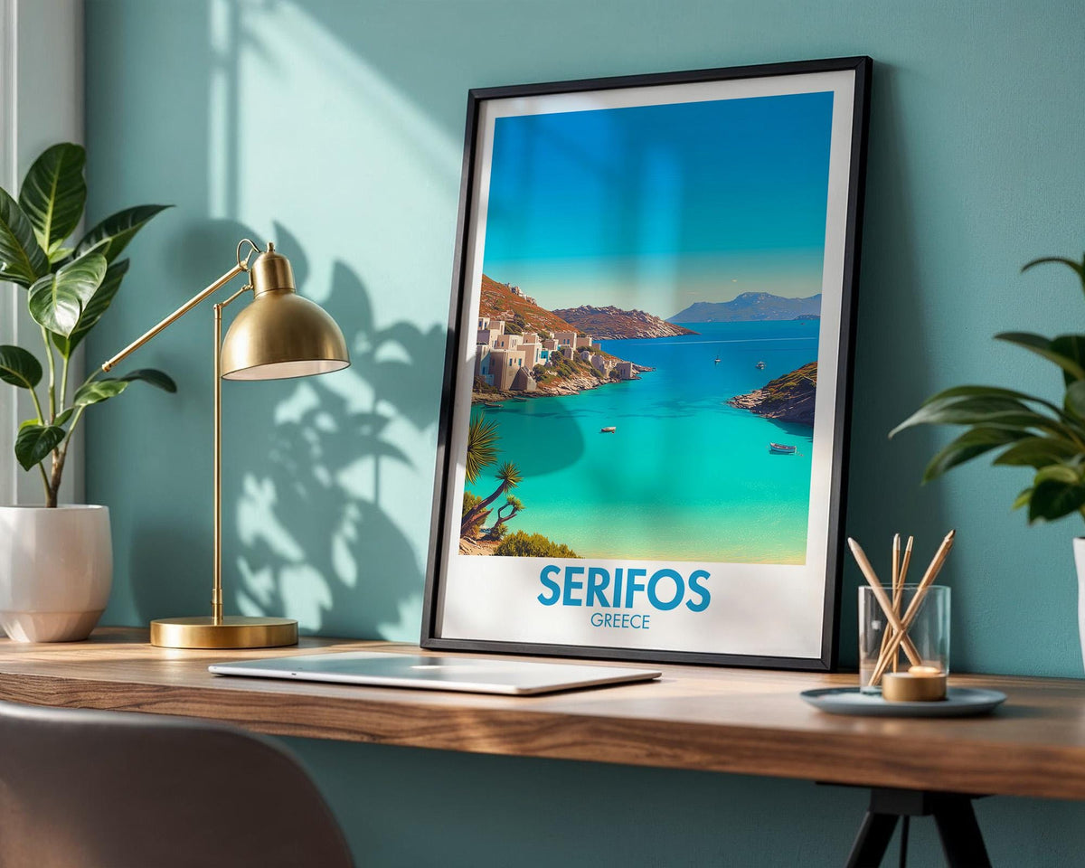 Serifos Poster - WanderWall