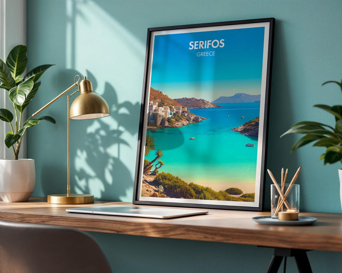 Serifos Poster - WanderWall