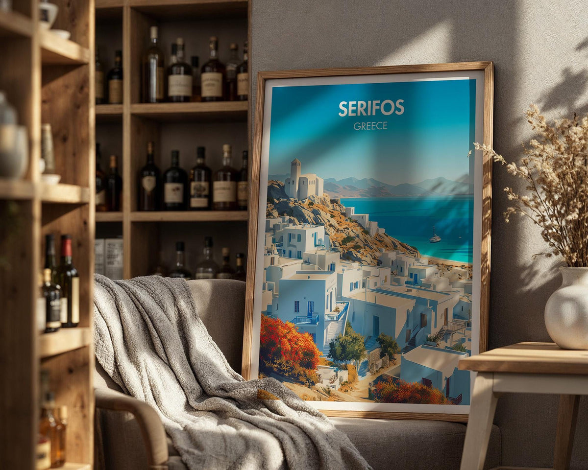 Serifos Poster - WanderWall