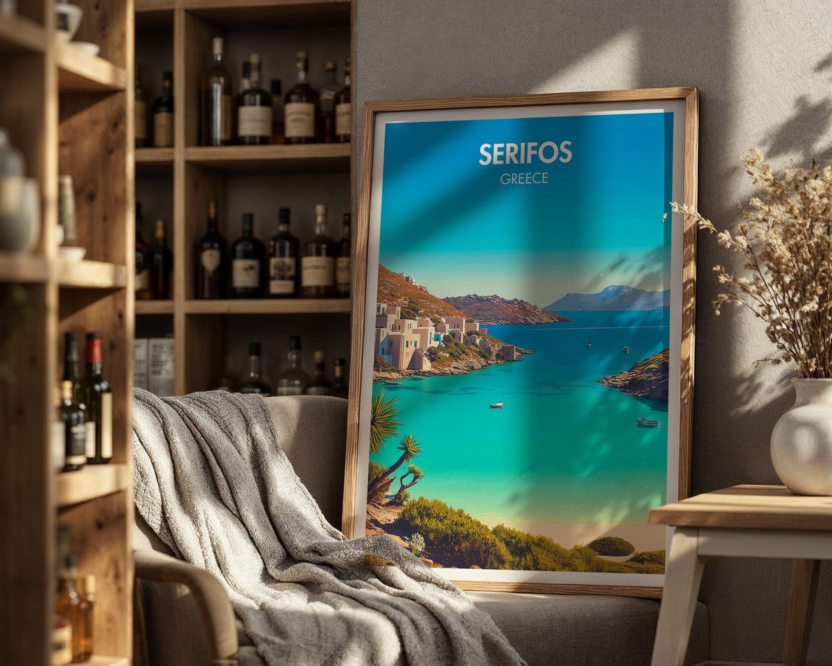 Serifos Poster - WanderWall