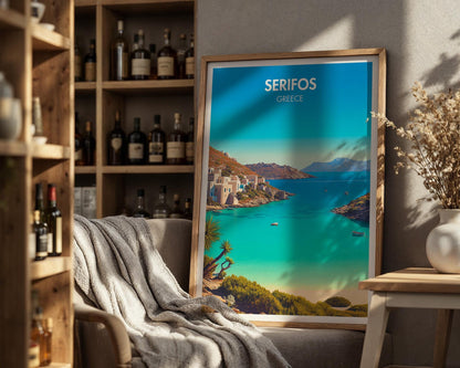 Serifos Poster - WanderWall