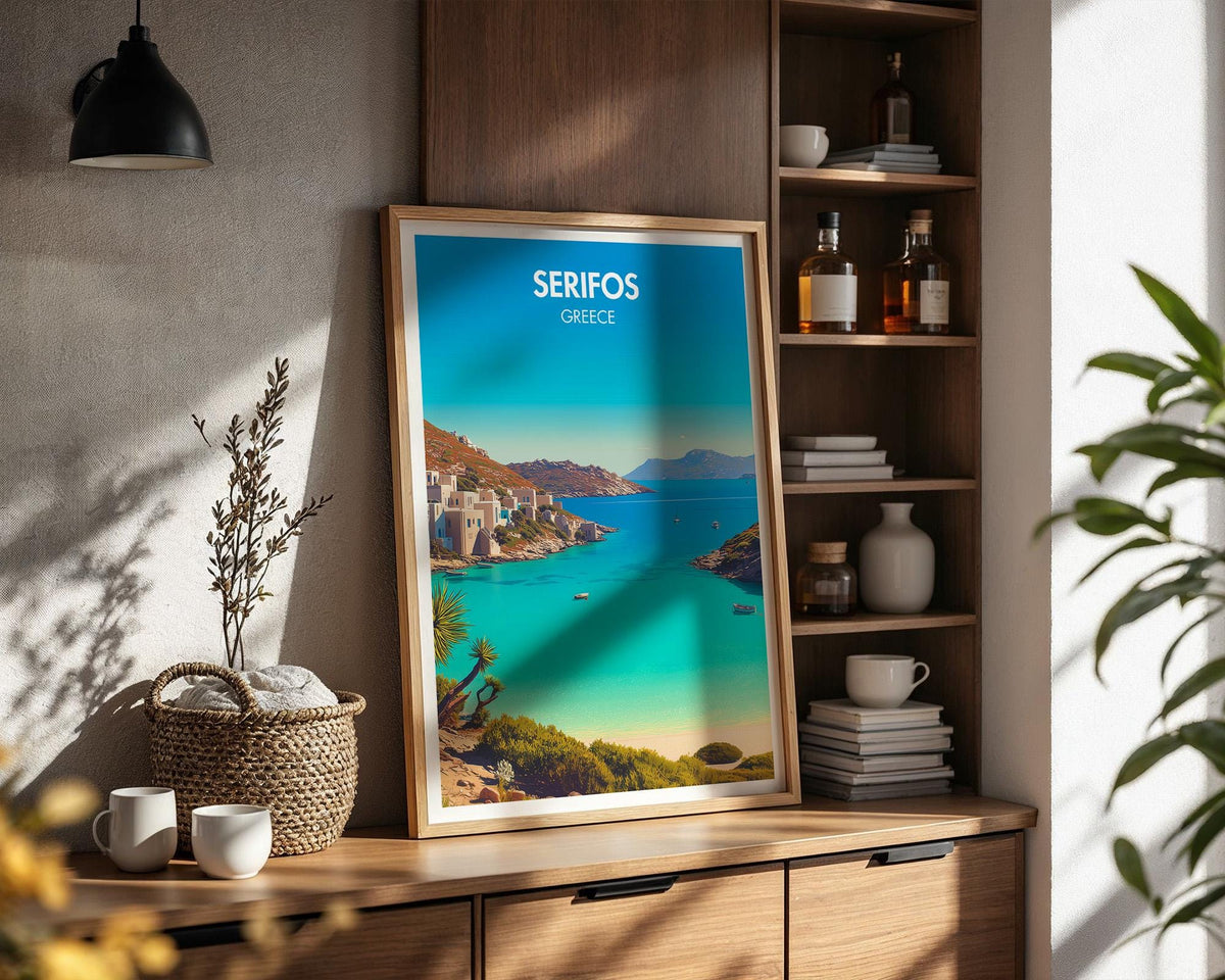 Serifos Poster - WanderWall