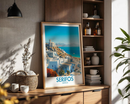 Serifos Poster - WanderWall