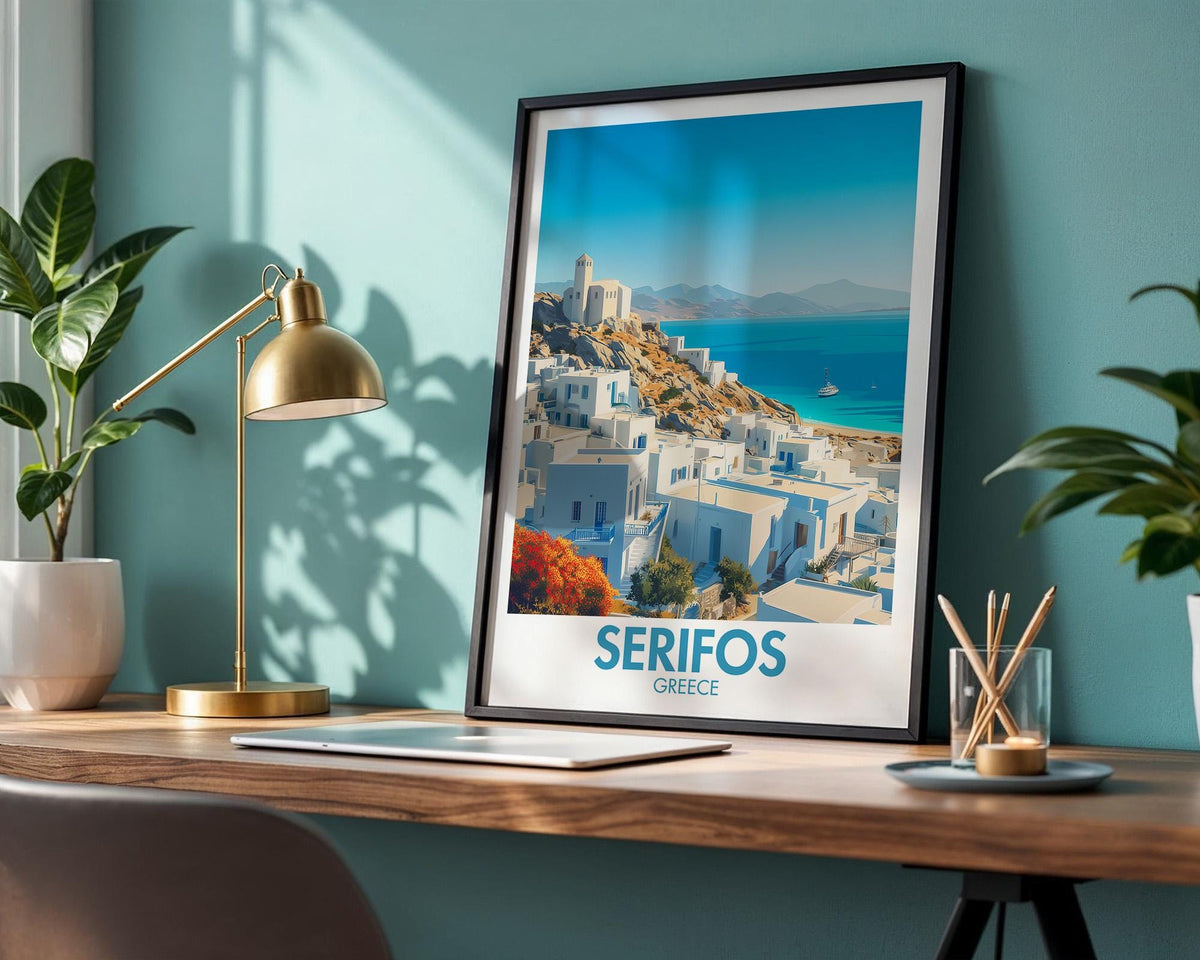 Serifos Poster - WanderWall