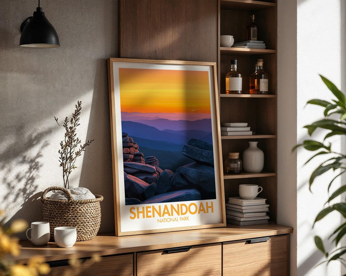 Shenandoah National Park Poster - WanderWall