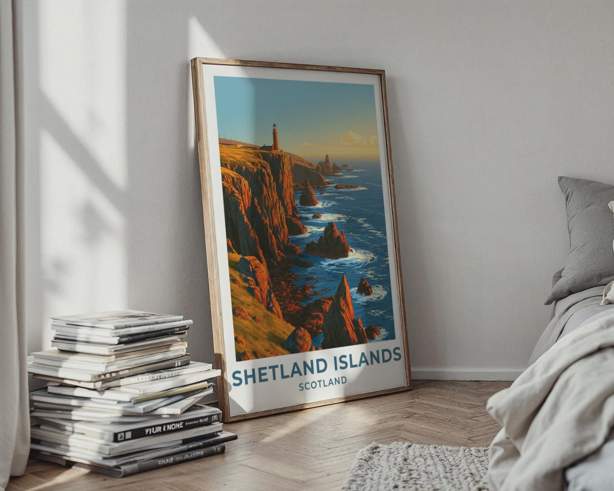 Shetland Islands Poster - WanderWall