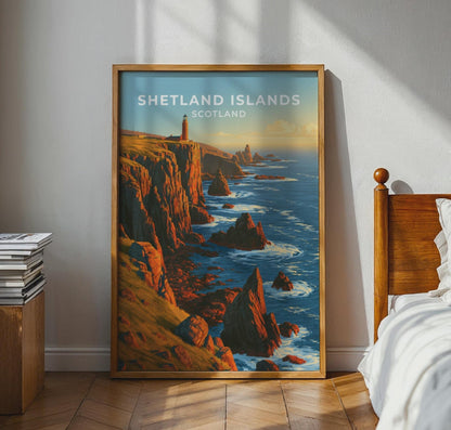 Shetland Islands Poster - WanderWall