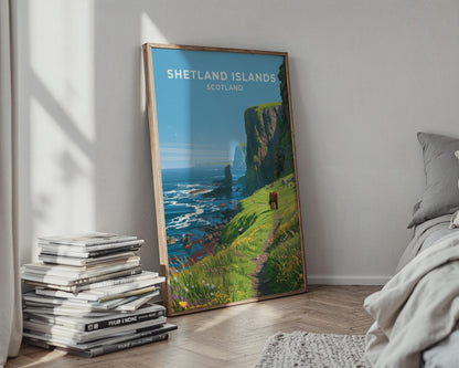 Shetland Islands Poster - WanderWall