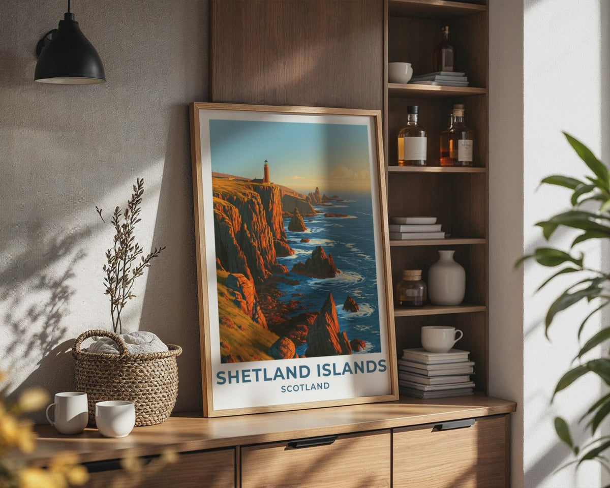 Shetland Islands Poster - WanderWall
