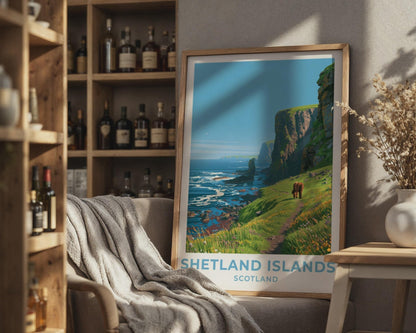 Shetland Islands Poster - WanderWall
