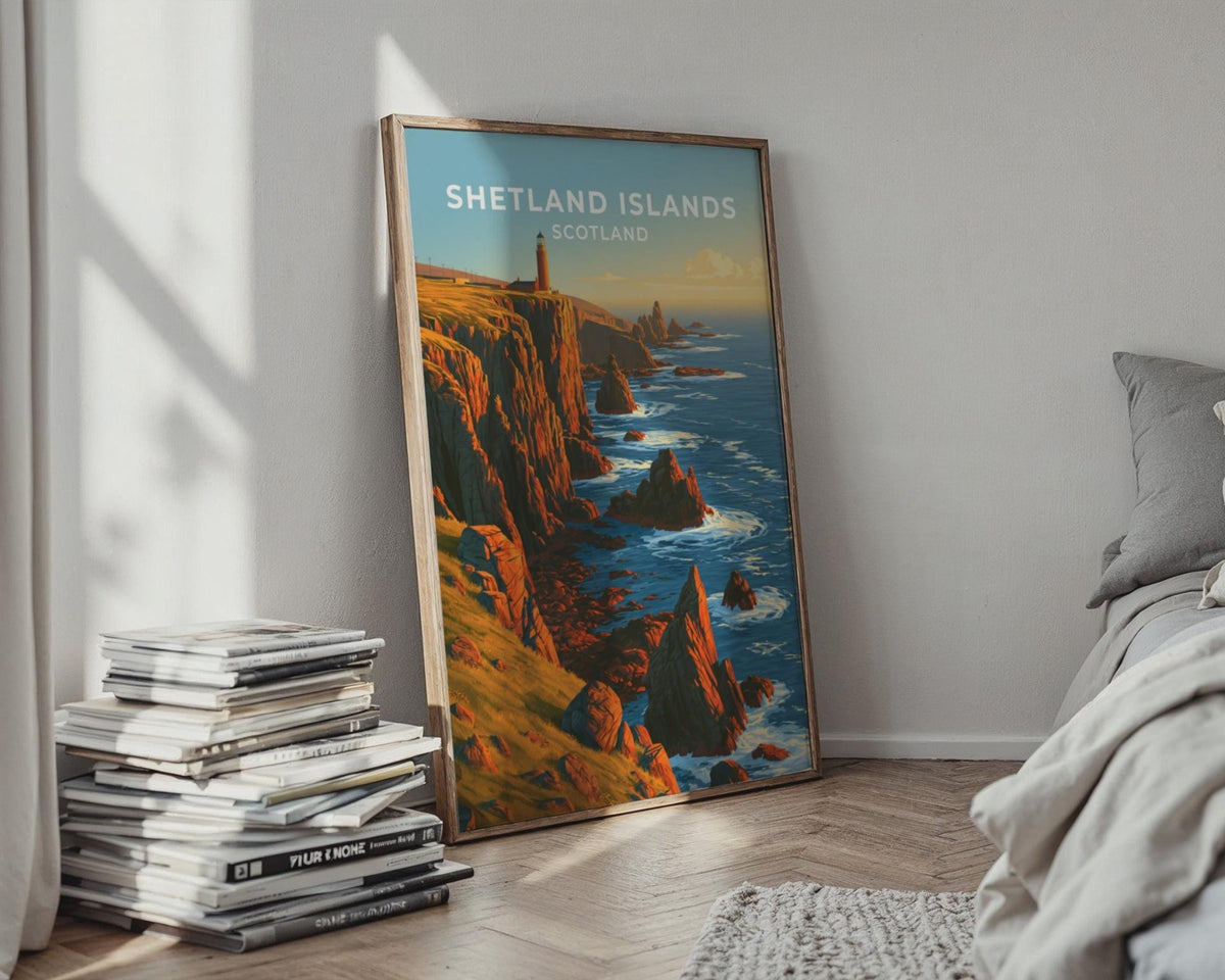 Shetland Islands Poster - WanderWall