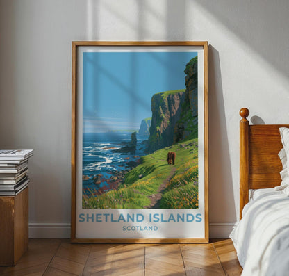Shetland Islands Poster - WanderWall