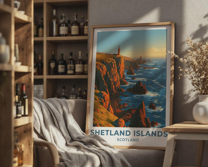 Shetland Islands Poster - WanderWall