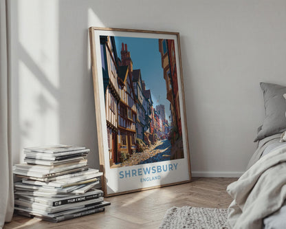 Shrewsbury Poster - WanderWall