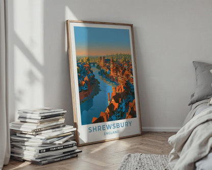 Shrewsbury Poster - WanderWall