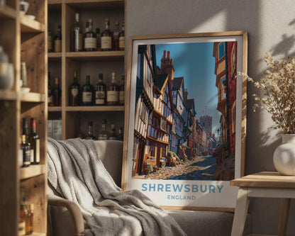 Shrewsbury Poster - WanderWall